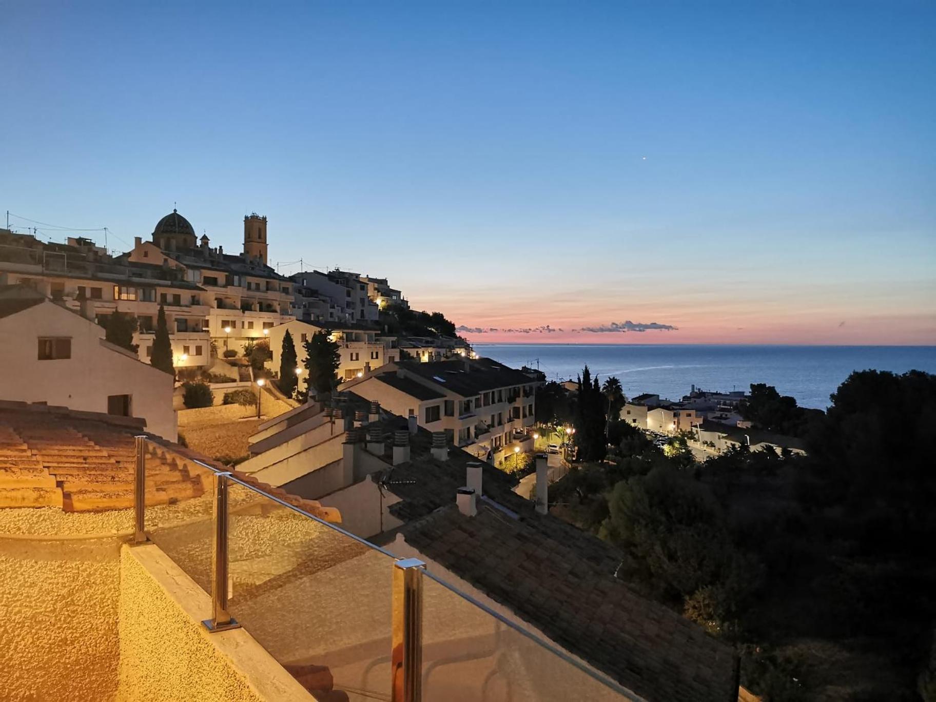 Appartamento Atico-Duplex Con Vistas Al Mar Y Casco Antiguo En Altea Esterno foto