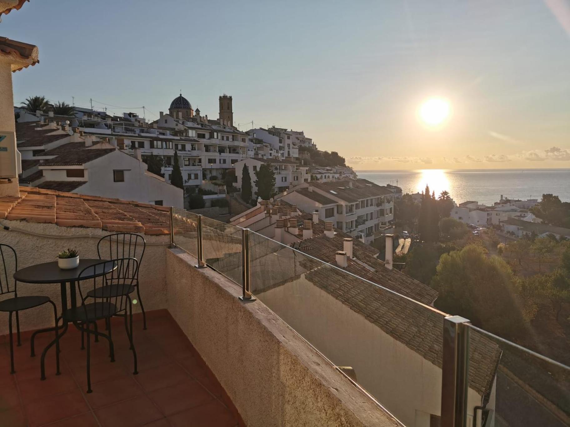 Appartamento Atico-Duplex Con Vistas Al Mar Y Casco Antiguo En Altea Esterno foto