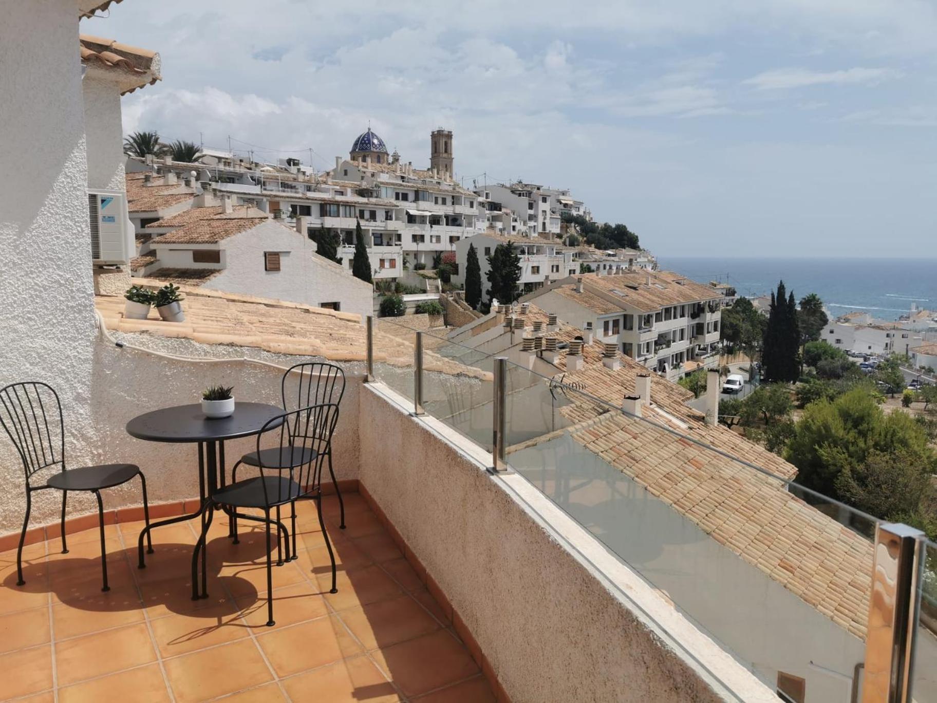 Appartamento Atico-Duplex Con Vistas Al Mar Y Casco Antiguo En Altea Esterno foto
